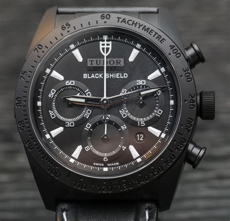 tudor black shield clone|tudor chronograph review.